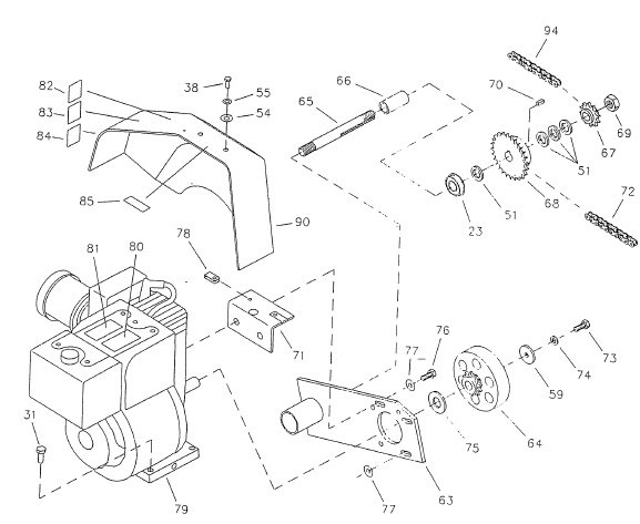 Model 103 Drive System